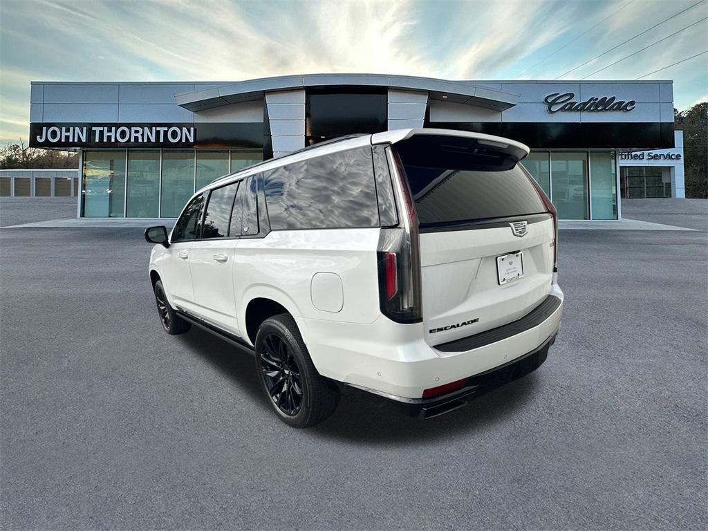 used 2024 Cadillac Escalade ESV car, priced at $78,452