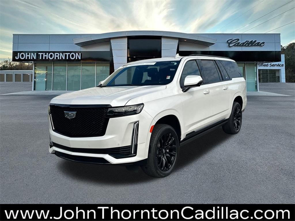 used 2024 Cadillac Escalade ESV car, priced at $78,452