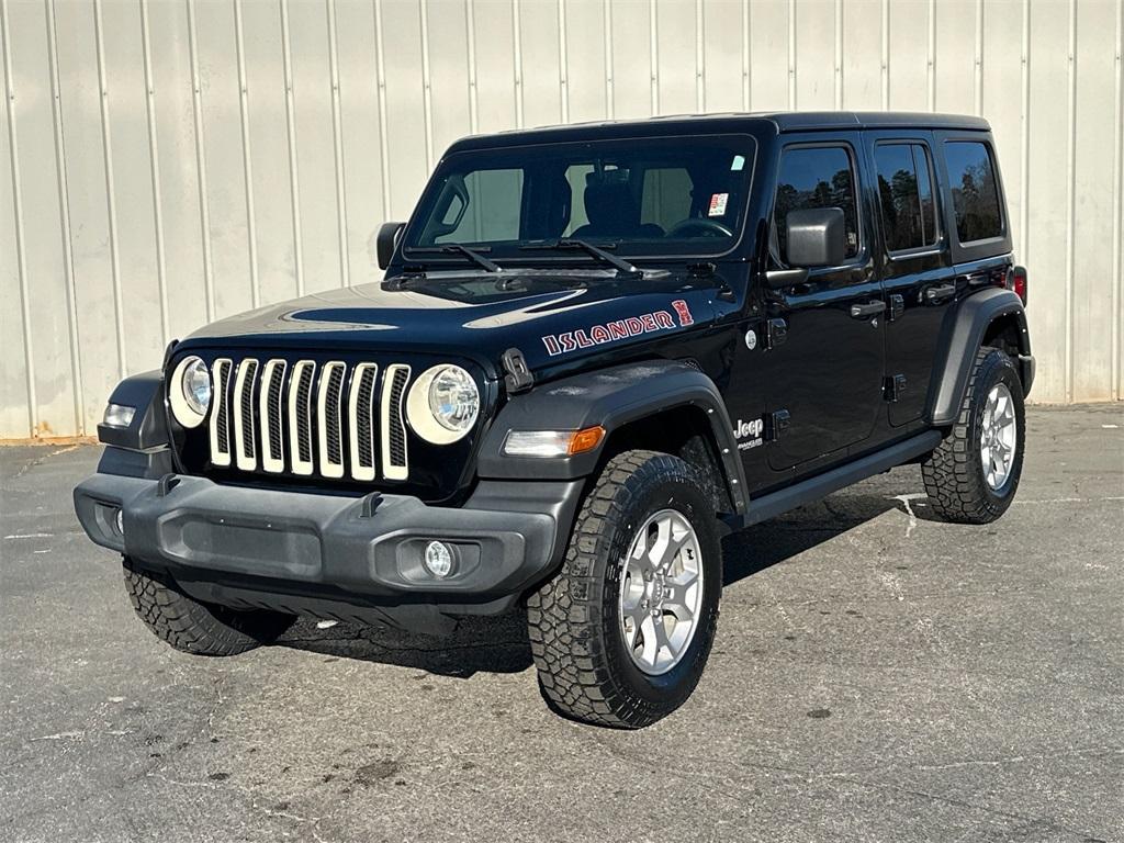 used 2021 Jeep Wrangler Unlimited car, priced at $29,798