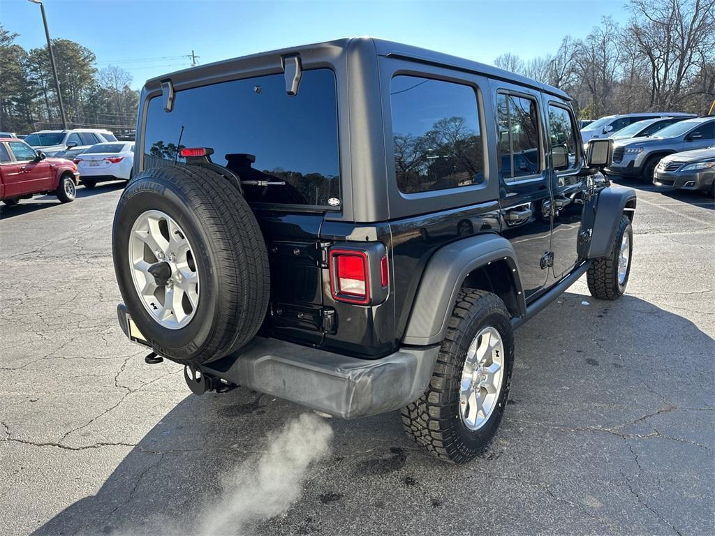 used 2021 Jeep Wrangler Unlimited car, priced at $29,798