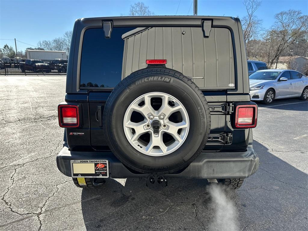 used 2021 Jeep Wrangler Unlimited car, priced at $29,798