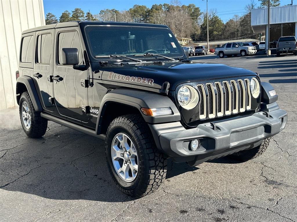 used 2021 Jeep Wrangler Unlimited car, priced at $29,798