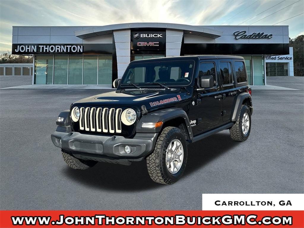 used 2021 Jeep Wrangler Unlimited car, priced at $29,798