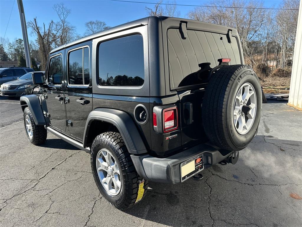 used 2021 Jeep Wrangler Unlimited car, priced at $29,798