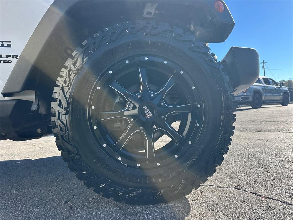 used 2013 Jeep Wrangler Unlimited car, priced at $16,638