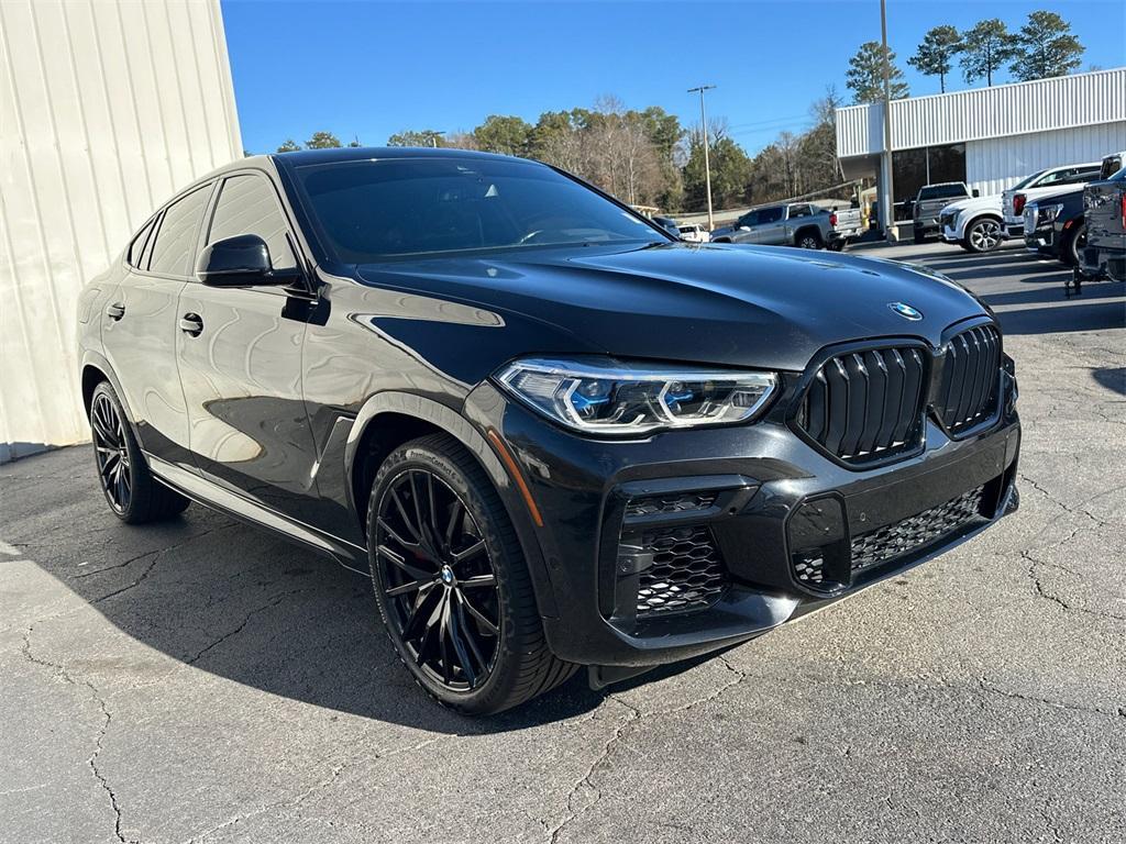 used 2022 BMW X6 car, priced at $48,324