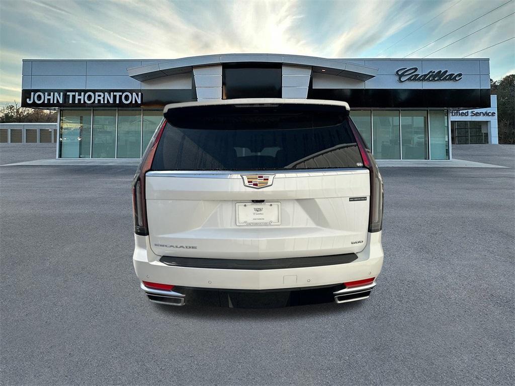 used 2024 Cadillac Escalade ESV car, priced at $90,326