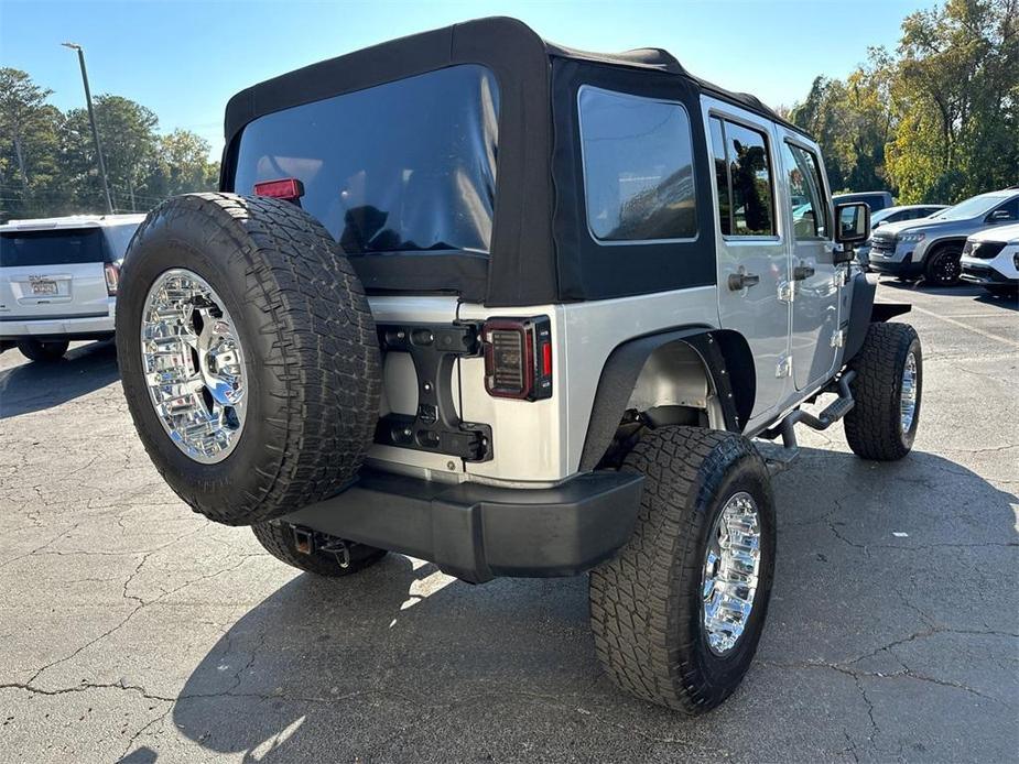 used 2012 Jeep Wrangler Unlimited car, priced at $12,241