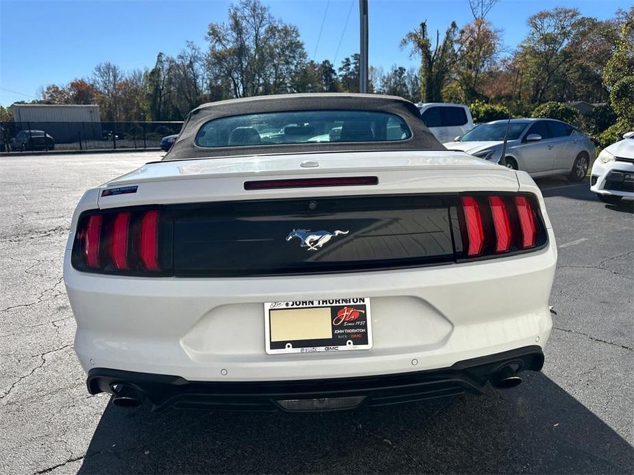 used 2020 Ford Mustang car, priced at $21,220