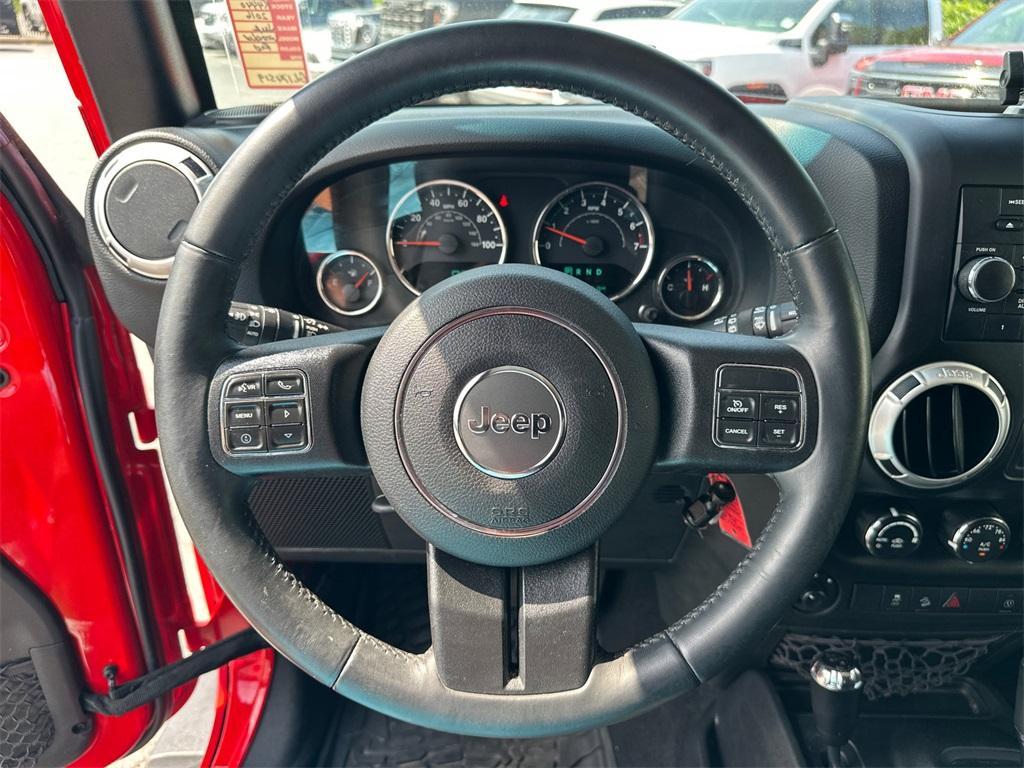 used 2016 Jeep Wrangler car, priced at $20,892