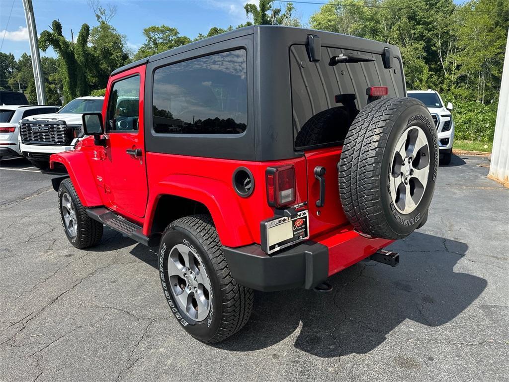 used 2016 Jeep Wrangler car, priced at $20,892