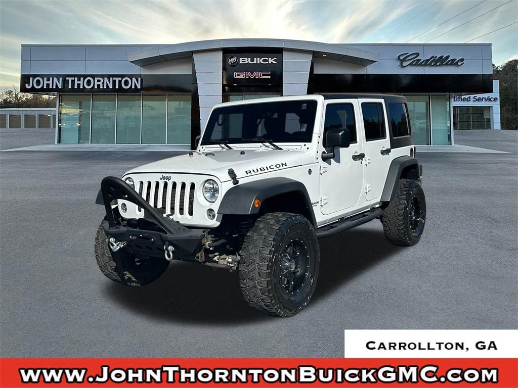 used 2016 Jeep Wrangler Unlimited car, priced at $19,842