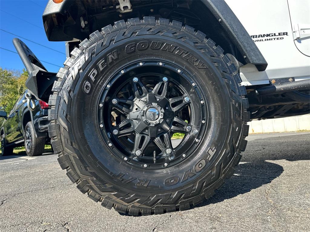 used 2016 Jeep Wrangler Unlimited car, priced at $19,842