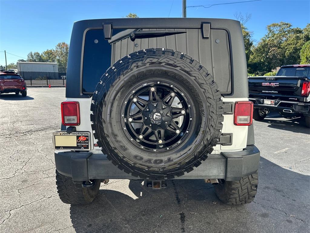 used 2016 Jeep Wrangler Unlimited car, priced at $19,842