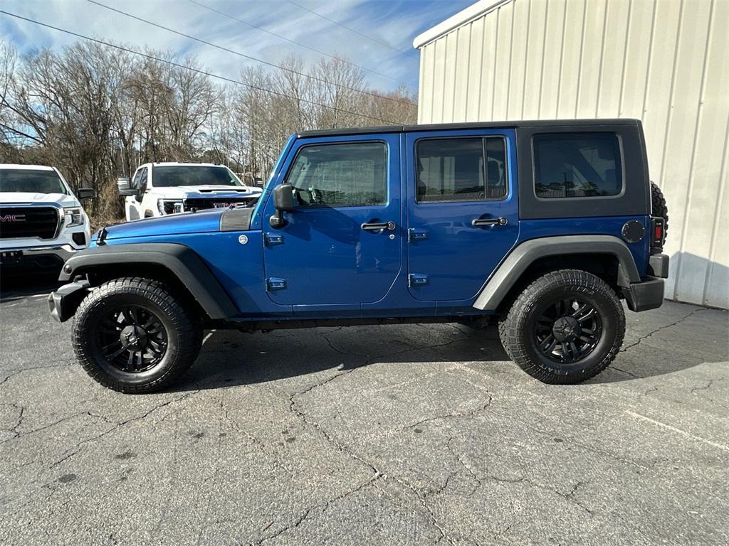 used 2010 Jeep Wrangler Unlimited car, priced at $9,457