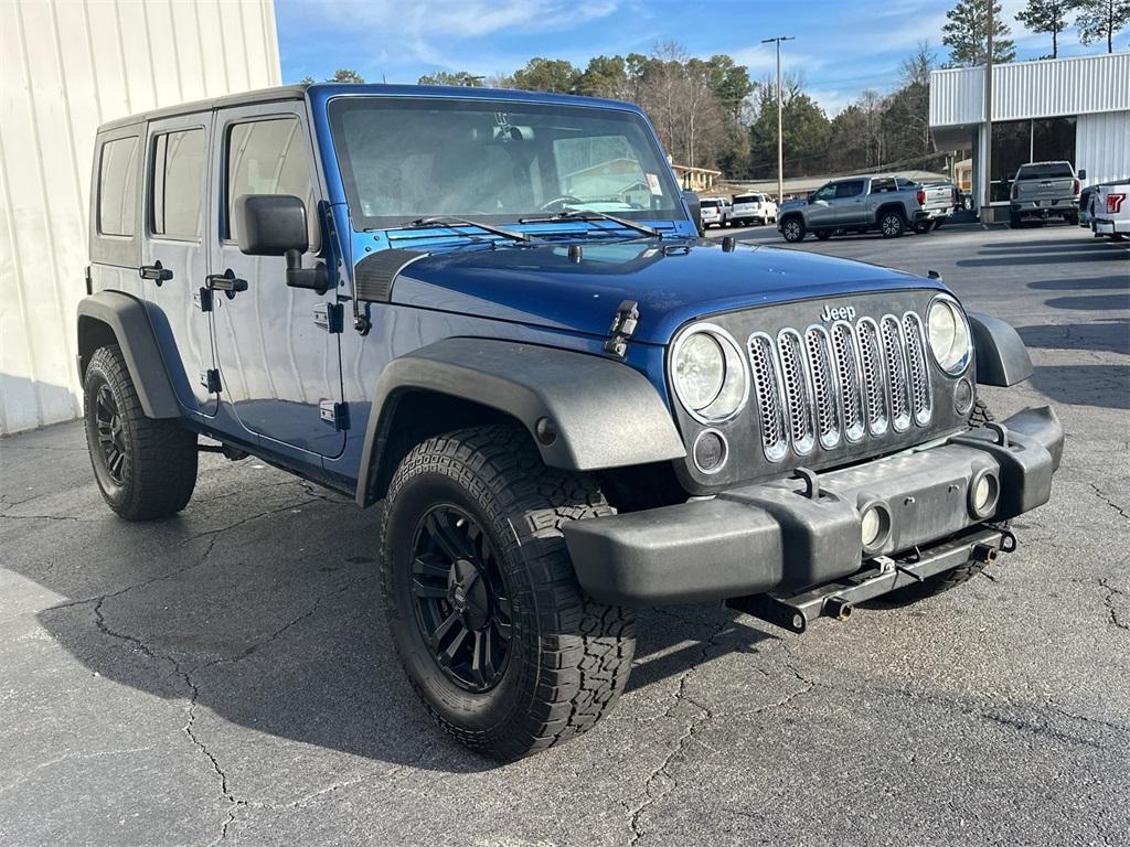 used 2010 Jeep Wrangler Unlimited car, priced at $9,457