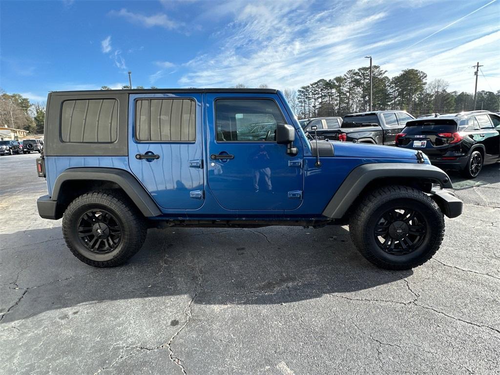 used 2010 Jeep Wrangler Unlimited car, priced at $9,457