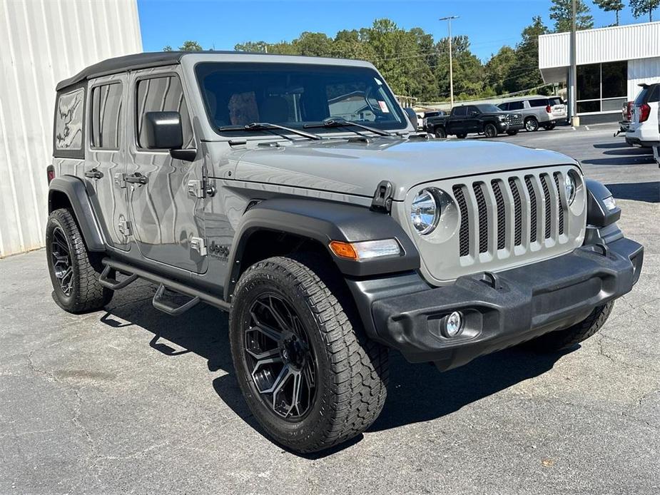 used 2022 Jeep Wrangler Unlimited car, priced at $32,251