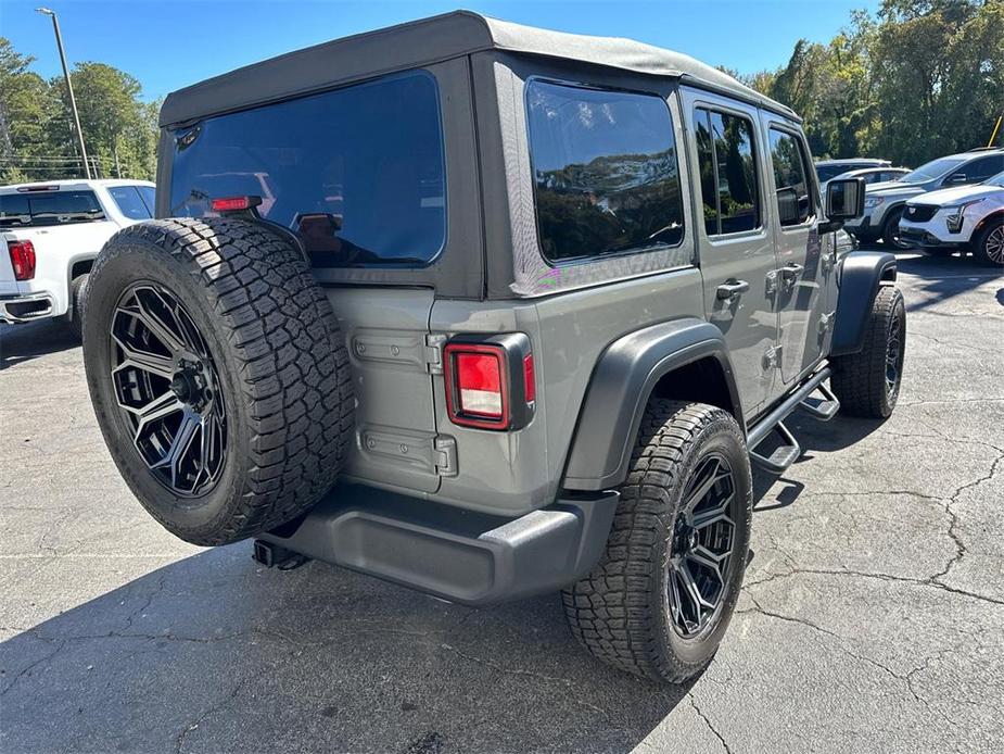 used 2022 Jeep Wrangler Unlimited car, priced at $32,251