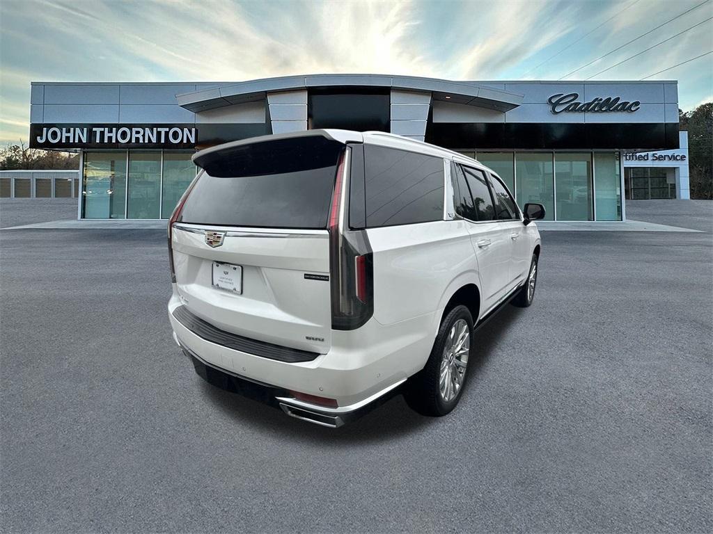 used 2023 Cadillac Escalade car, priced at $63,885