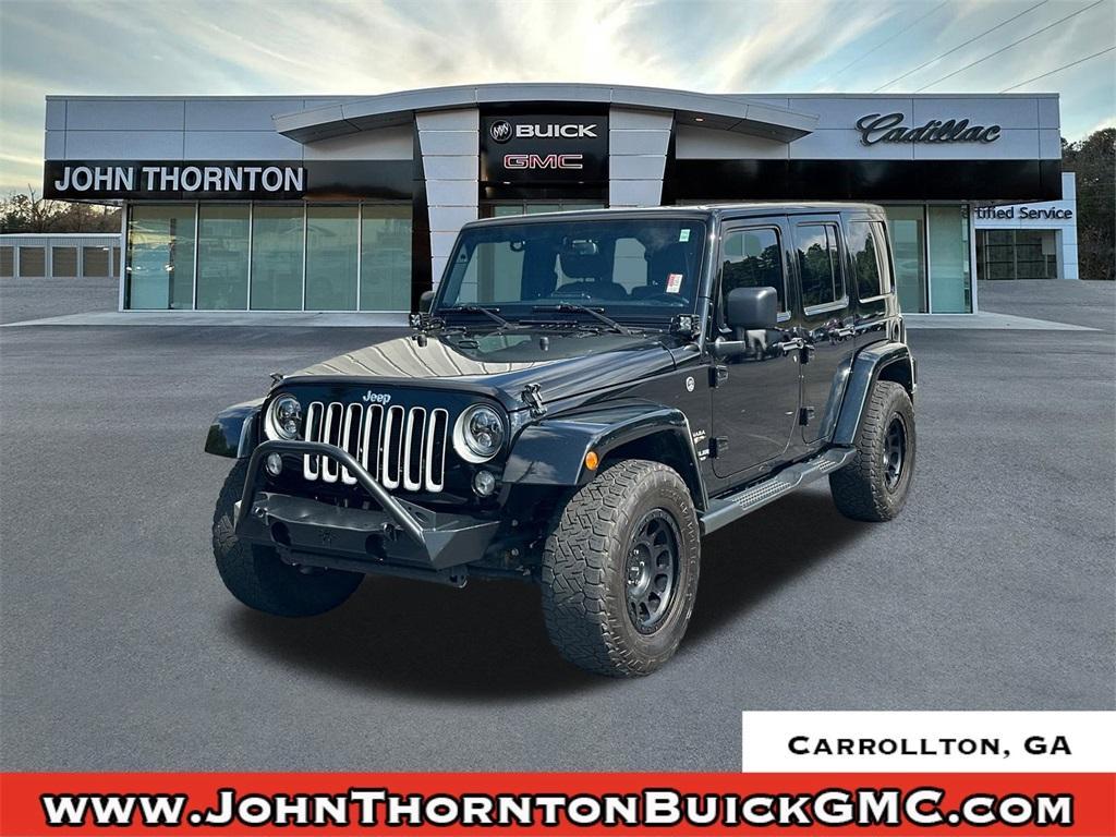 used 2016 Jeep Wrangler Unlimited car, priced at $19,995