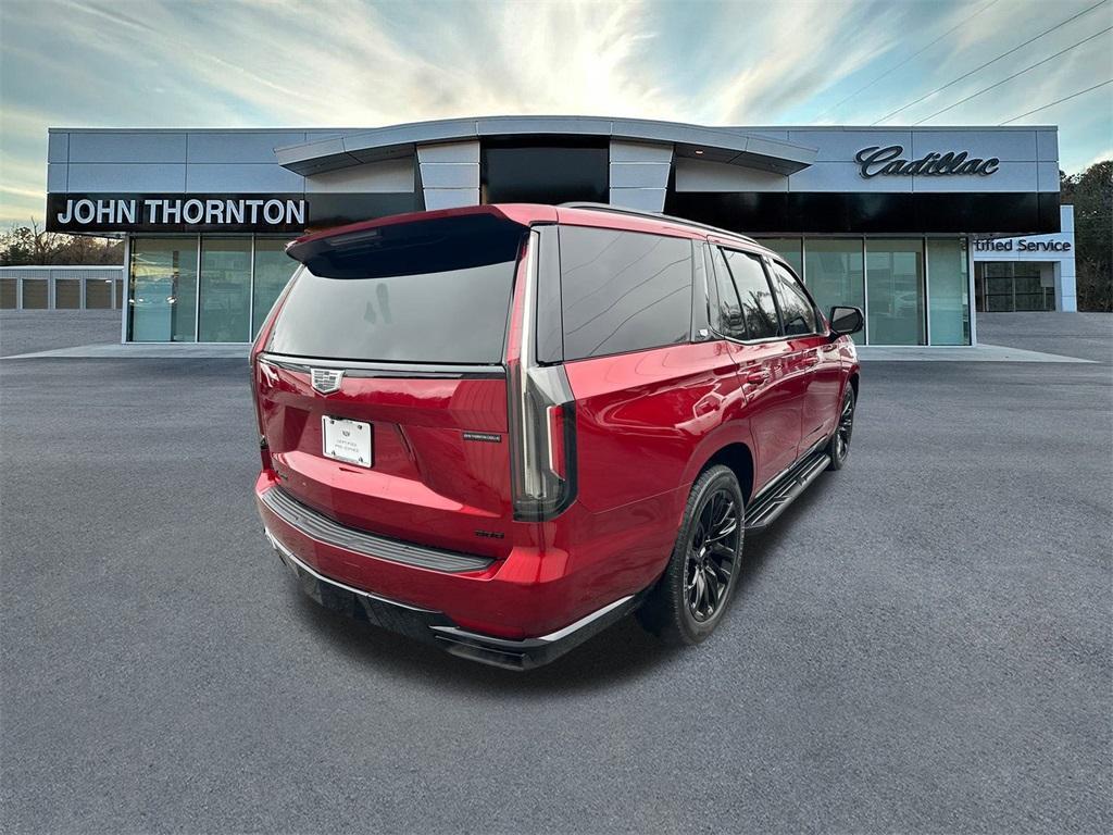 used 2023 Cadillac Escalade car, priced at $76,470