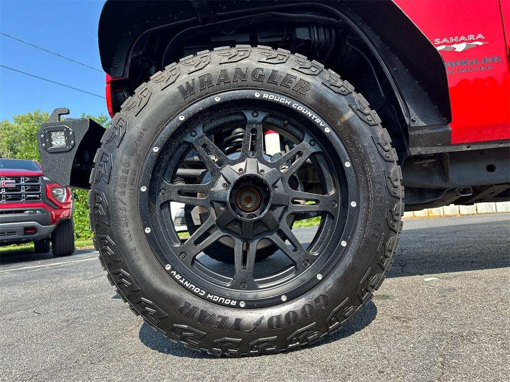 used 2017 Jeep Wrangler Unlimited car, priced at $16,222