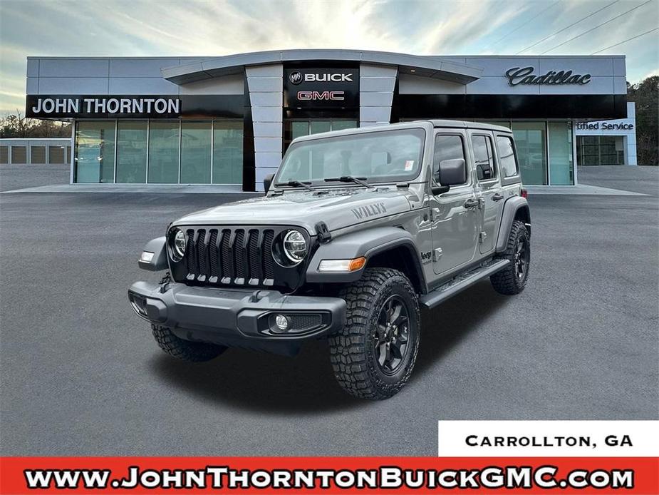 used 2021 Jeep Wrangler Unlimited car, priced at $31,721