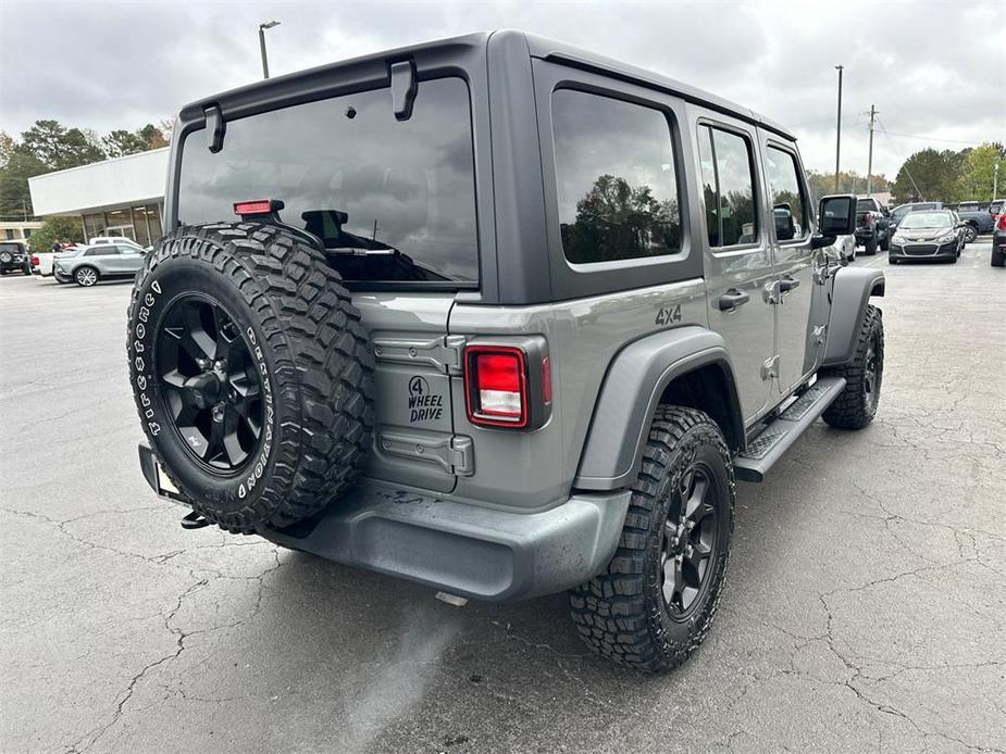 used 2021 Jeep Wrangler Unlimited car, priced at $31,721