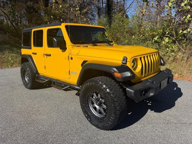 used 2021 Jeep Wrangler Unlimited car, priced at $31,999