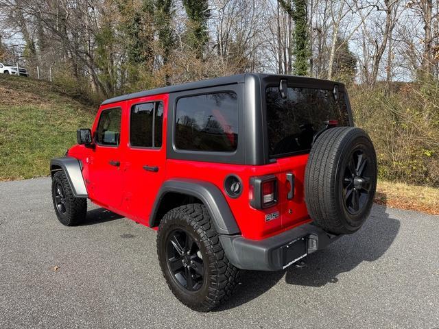 used 2020 Jeep Wrangler Unlimited car, priced at $31,999