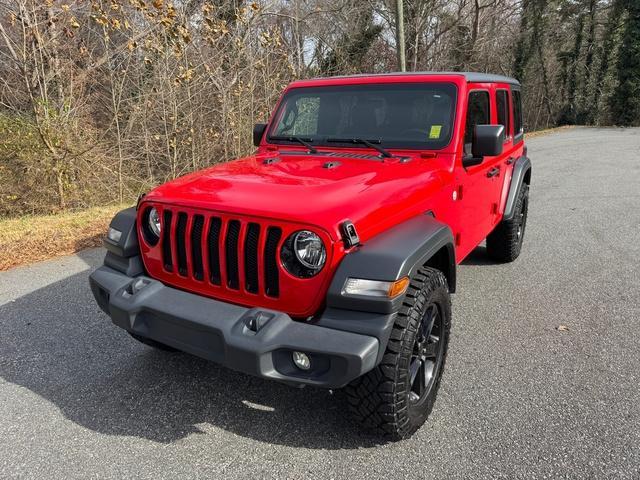 used 2020 Jeep Wrangler Unlimited car, priced at $31,999