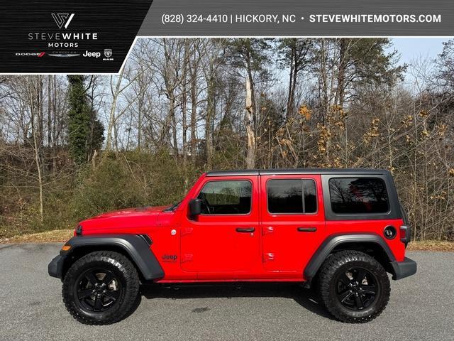 used 2020 Jeep Wrangler Unlimited car, priced at $31,999