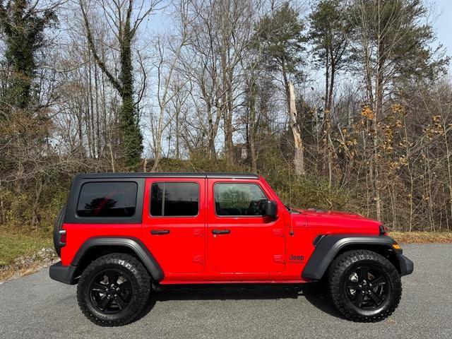 used 2020 Jeep Wrangler Unlimited car, priced at $31,999