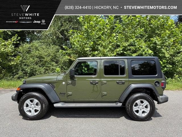 used 2021 Jeep Wrangler Unlimited car, priced at $31,999
