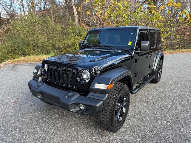 used 2020 Jeep Wrangler Unlimited car, priced at $31,999