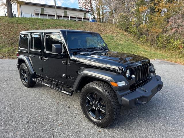 used 2020 Jeep Wrangler Unlimited car, priced at $31,999