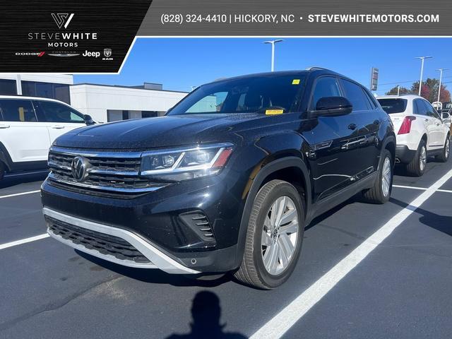 used 2022 Volkswagen Atlas Cross Sport car, priced at $29,999
