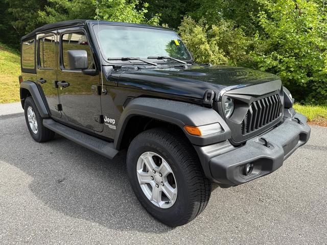 used 2020 Jeep Wrangler Unlimited car, priced at $21,999