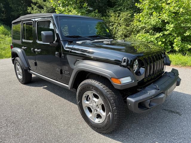 used 2021 Jeep Wrangler Unlimited car, priced at $33,999