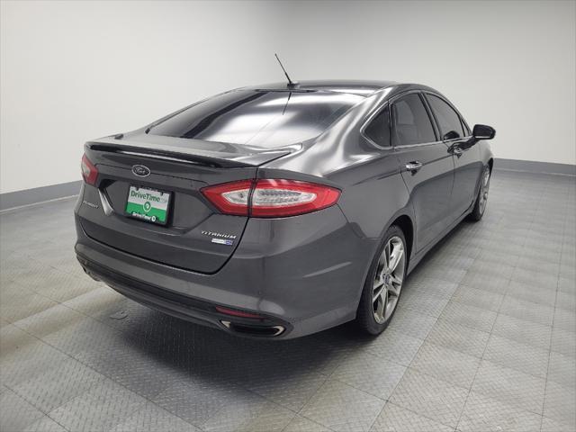 used 2016 Ford Fusion car, priced at $15,695