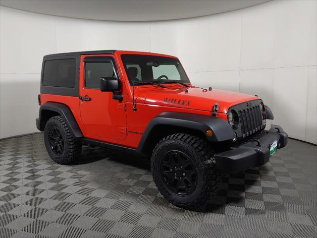 used 2015 Jeep Wrangler car, priced at $20,595