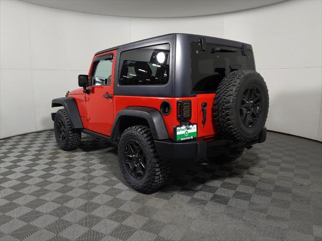 used 2015 Jeep Wrangler car, priced at $20,595