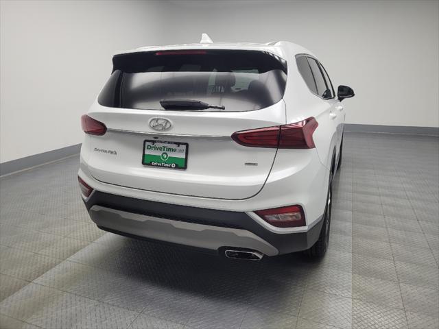 used 2019 Hyundai Santa Fe car, priced at $19,495