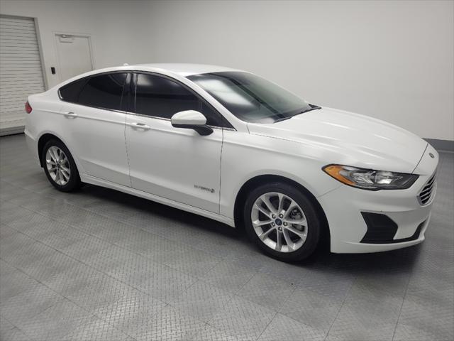 used 2019 Ford Fusion Hybrid car, priced at $18,095