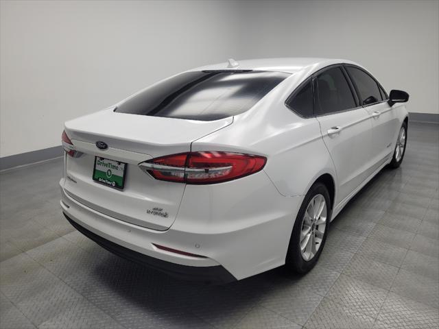 used 2019 Ford Fusion Hybrid car, priced at $18,095