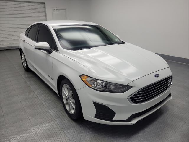 used 2019 Ford Fusion Hybrid car, priced at $18,095