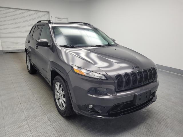 used 2018 Jeep Cherokee car, priced at $20,195