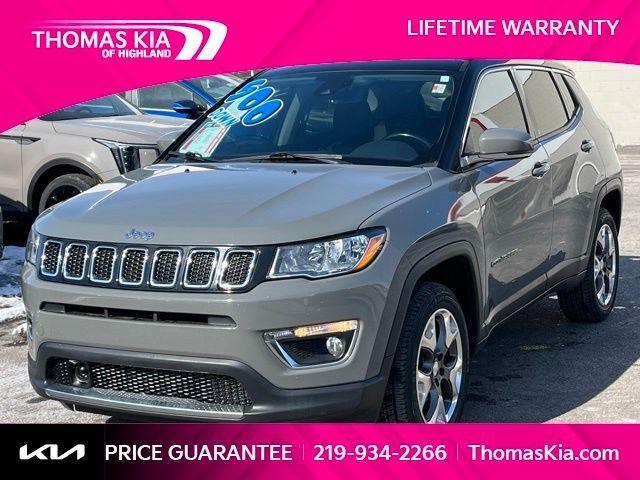 used 2021 Jeep Compass car, priced at $19,692