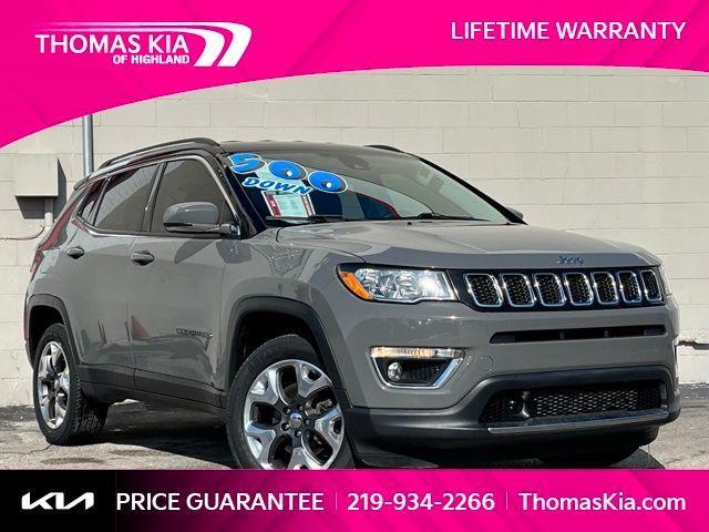 used 2021 Jeep Compass car, priced at $19,692